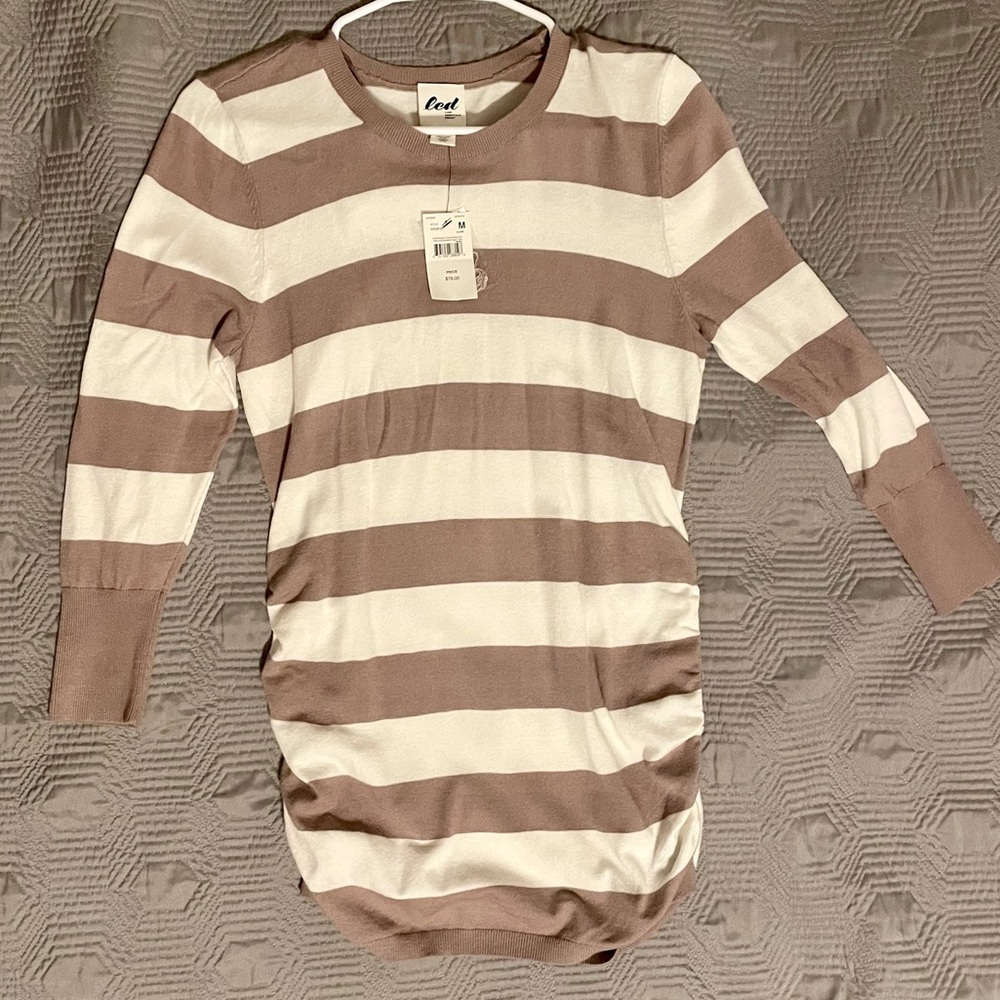 Luxe Essentials Denim Maternity Sweater(with tags)